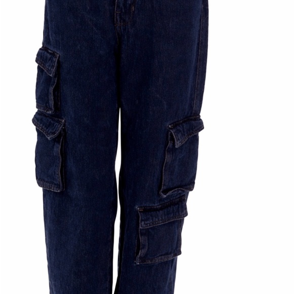Empyre Dark Blue Women's Cargo/Skater Jeans - Picture 11 of 12